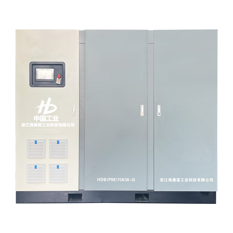 100HP Micro-olejový dvoušroubový dvoustupňový kompresor